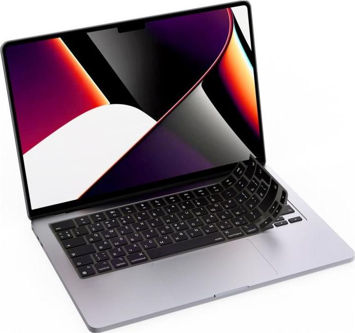 Productafbeelding JCPAL VerSkin Silicone Toetsenbordbeschermer voor MacBook Air 13"(M2 2022/M3 2024) / Pro 14"/16" (M1