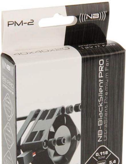 Actual product image Noiseblocker BlackSilent Pro PM-2 (40 mm, 1 x)