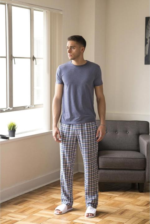 Produktbild Skinni Fit Skinnifit Mens Tartan Schlafanzug Hose (XS)