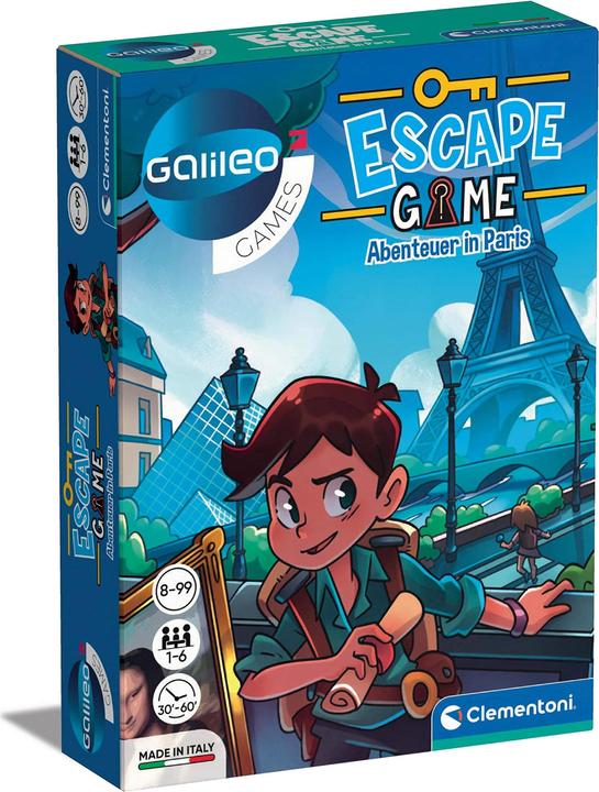 Produktbild Clementoni Galileo Escape Abenteuer in Paris (Deutsch)