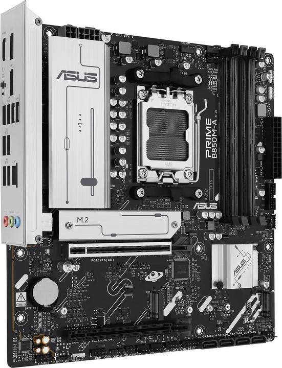 Image du produit ASUS MB PRIME B850M-A-CSM (AM5, AMD SoC, mATX)