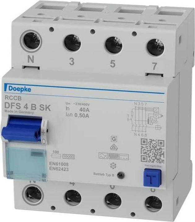 Image du produit Doepke GmbH Interrupteur différentiel DFS4 040-4/0.50-B SK