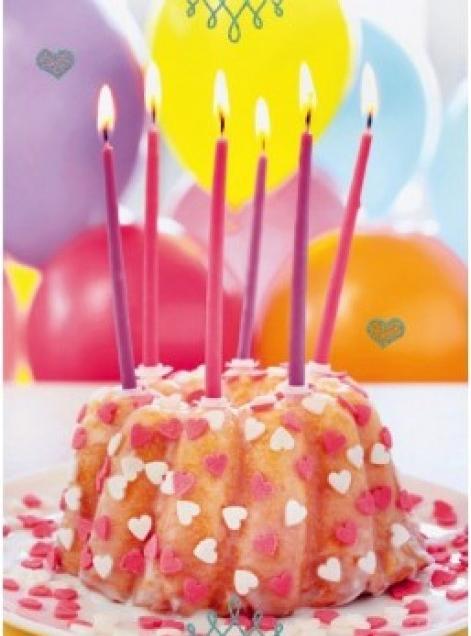 Actual product image CreaDiva Geburtstagskarte Küchlein von Little Greetings