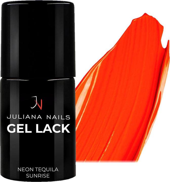 Juliana Nails Gel Lack Neon Tequila Sunrise (Neon Tequila Sunrise, UV-Gel Lack)