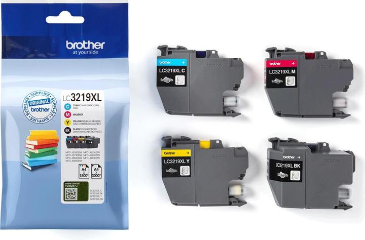 Actual product image Brother LC-3219XL Value Pack (FC, Color)