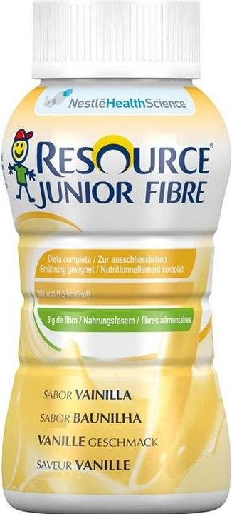 Produktbild Resource Junior Fibre Vanille (4x) (Vanille, 4 Stk., 980 g)