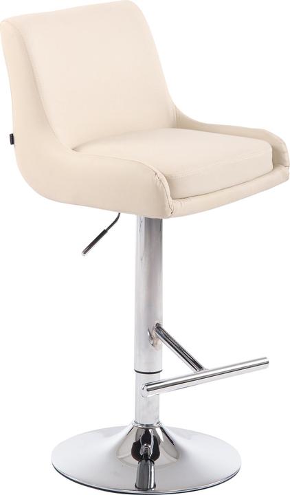 Actual product image Swisshandel24 Barstool Club imitation leather, cream