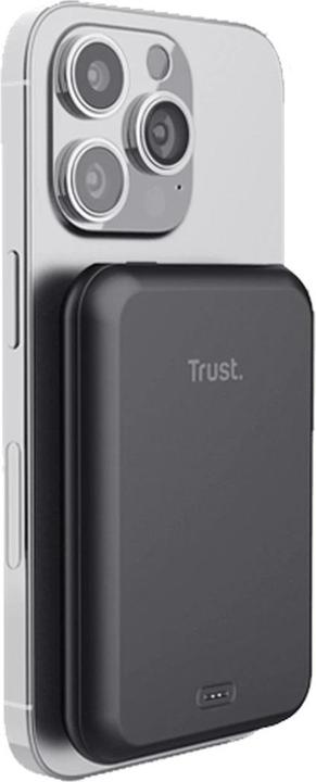 Immagine prodotto Trust Magno Polimeri di Litio (LiPo) Ricarica senza fili Nero (5000 mAh, 15 W, 18.50 Wh)