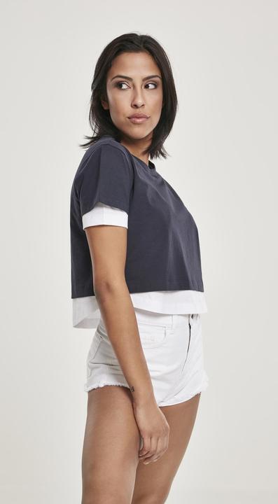 Produktbild Urban Classics Ladies Full Double Layered Tee (XL)