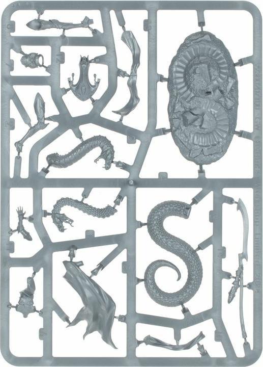 Actual product image Games Workshop Warhammer AoS - Soulblight Gravelords Sekhar, Fang of Nulahmia (Plastic)