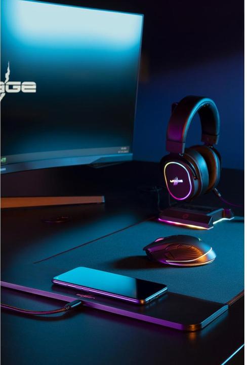Produktbild Urage Mauspad Gaming-Mauspad "Lethality 460 Power", schwarz, Ind