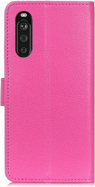 Actual product image MU Classic Litchi Leather Bookcover Series (Sony Xperia 10 III)