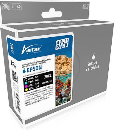 Produktbild Astar AS44029 - Kompatibel - Schwarz - Cyan - Magenta - Gelb - Epson - Multipack - EXP (M, C, Y, BK)