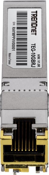 Actual product image Trendnet 10G RJ-45 Copper SFP+ Module