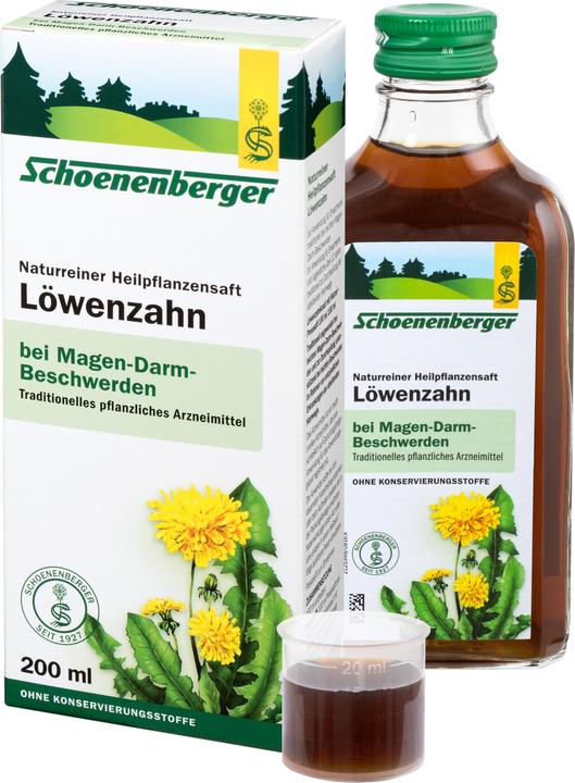 Produktbild Schönenberger Löwenzahn naturreiner Heilpflanzensaft, 200 ml Lösung