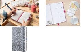 Immagine prodotto Sigel Agenda tascabile JOLIE motivo (13,5 x 20,3 cm, Tedesco, Francese, Olandese, Inglese)