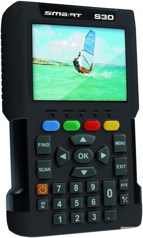 Produktbild smart Smartmeter S 30, HD Messgerät DVB-S/S2 / T/ T2 und C (Messtechnik)