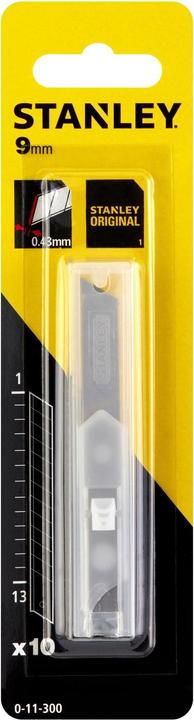 Actual product image Stanley Snapoff blades 111300 (9 mm, 100x) (Replacement blade)