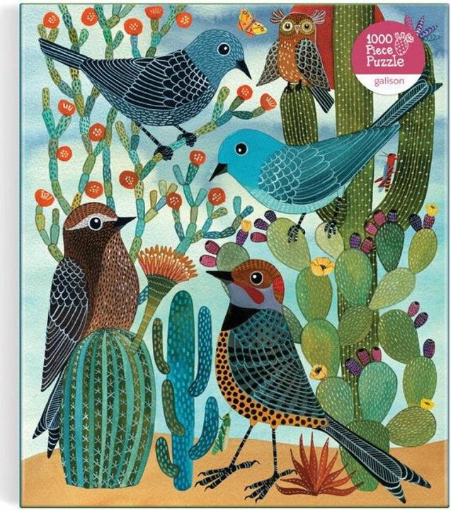 Actual product image Abrams & Chronicle Desert Avian Friends 1000 Piece Puzzle (1000 pieces)