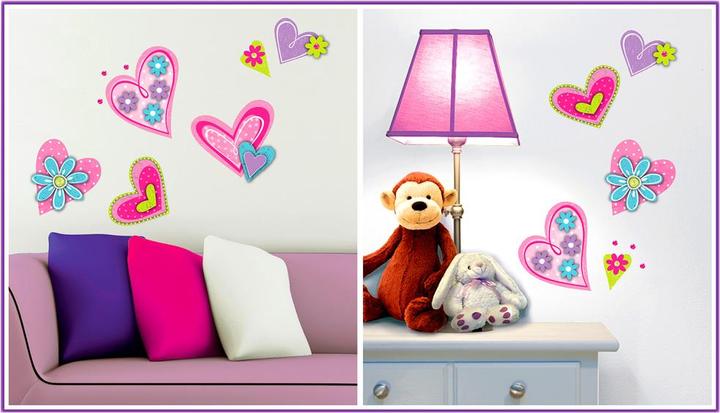 Actual product image Legler OHG Decoration sticker "Hearts