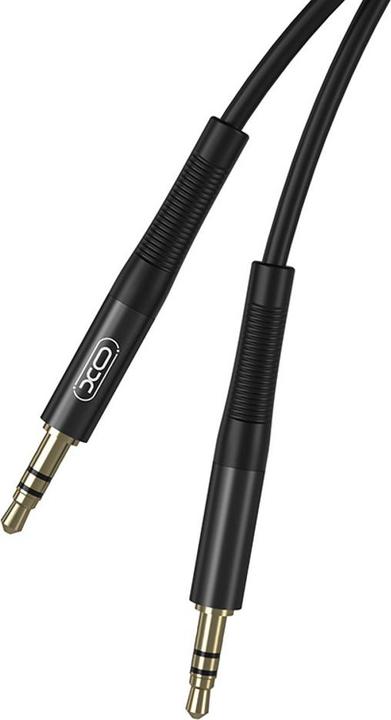 Actual product image xO Audio Cable mini jack 3,5mm AUX, 2m (Black) (2 m)