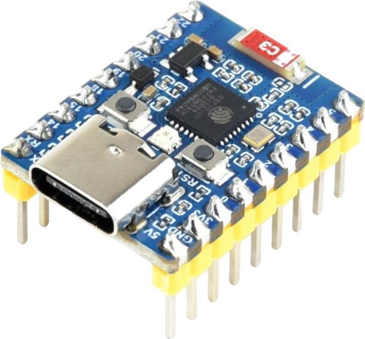 Immagine prodotto WaveShare Scheda di sviluppo ESP32-C6 Zero Mini con header