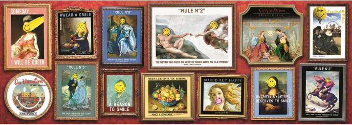 Produktbild Trefl 1000EL GALERIE SMILEY PUD (1000 Teile)