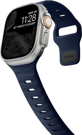 Actual product image Nomad Sport Strap 42/44/45/49mm Atlantic Blue (Plastic)