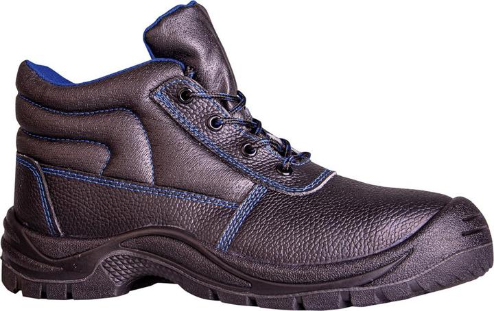Actual product image Hase Construction lace-up boot Leon S3, black, size 47 (S3, 47)