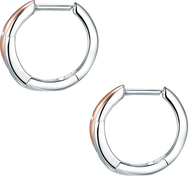 Produktbild Lulu & Jane Sterling Silber Diamant silber/roségold - 33220 (Sterling Silber)