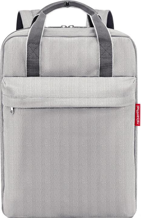 Actual product image reisenthel allday backpack M herringbone grey (12 l)