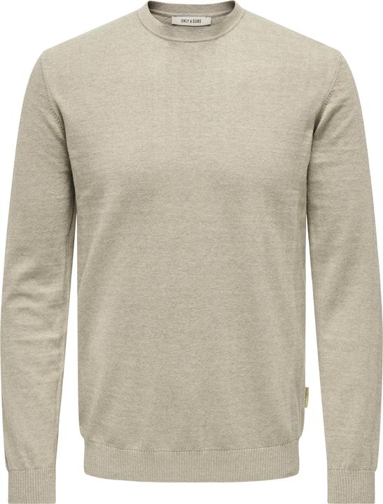 Actual product image Only & Sons Regular fit round neck pullover knitted jumper (L)