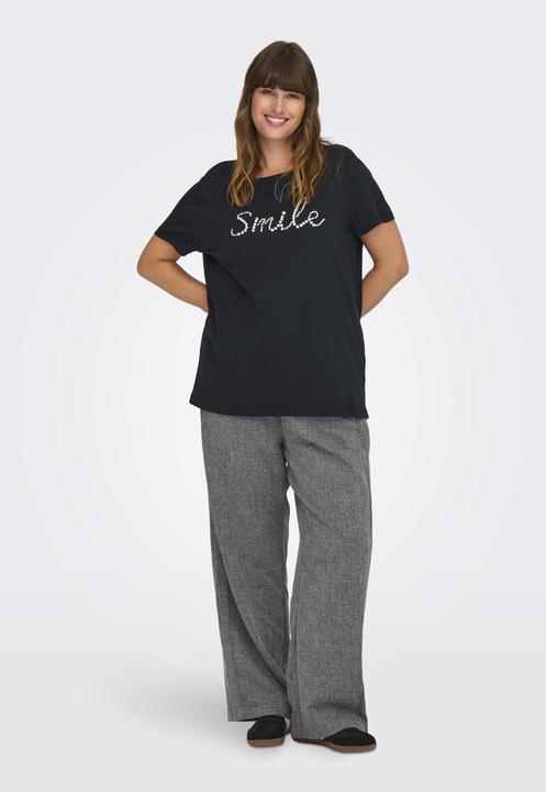 Produktbild Only Normal geschnitten Rundhals Curve Top T-shirt (M)