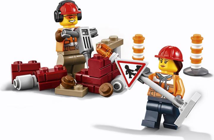 Actual product image LEGO Street cleaners and excavators (60152, LEGO City)
