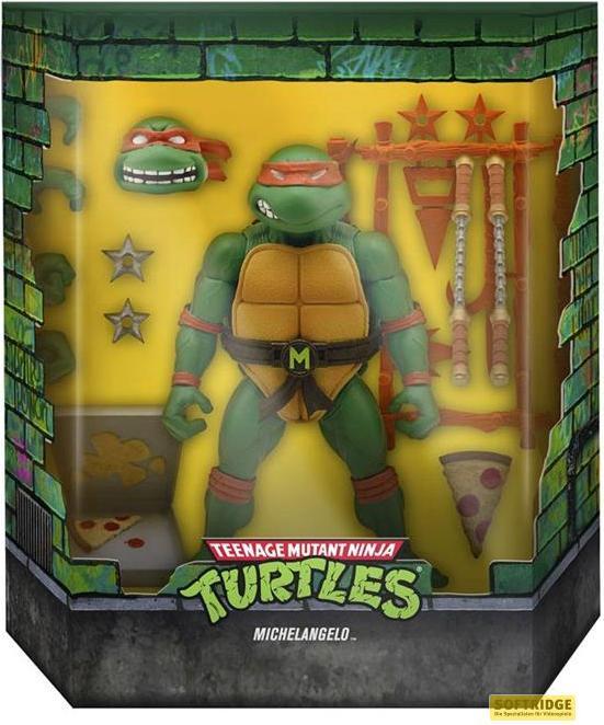 Produktbild Super7 Teenage Mutant Ninja Turtles Ultimates Sammelfiguren Wave 3 : Michelangelo