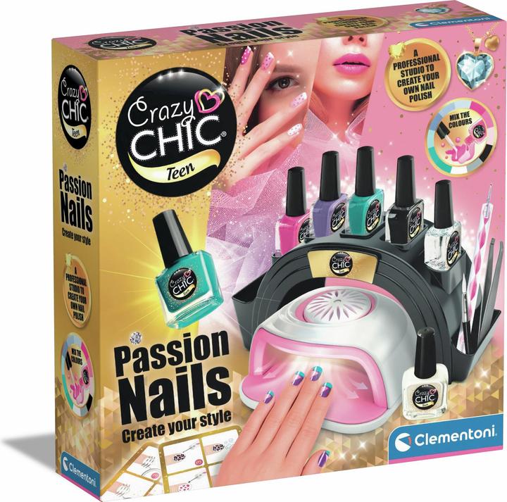 Produktbild Clementoni Crazy Chic Teen - Passion Nails