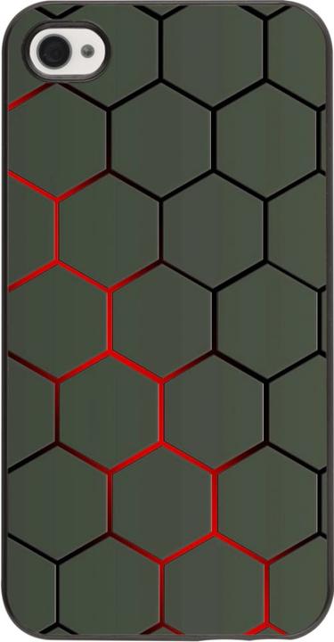 Image du produit PhoneLook Coque Geometric Line red (Apple iPhone 4)