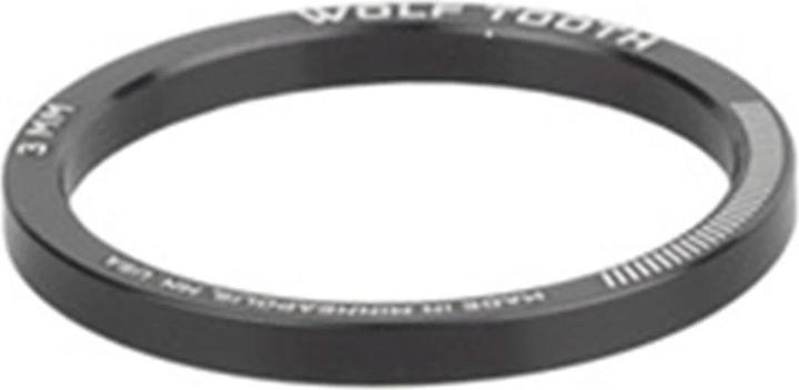 Actual product image Wolf Tooth Headset Spacer, 1 1/8", 3mm, black