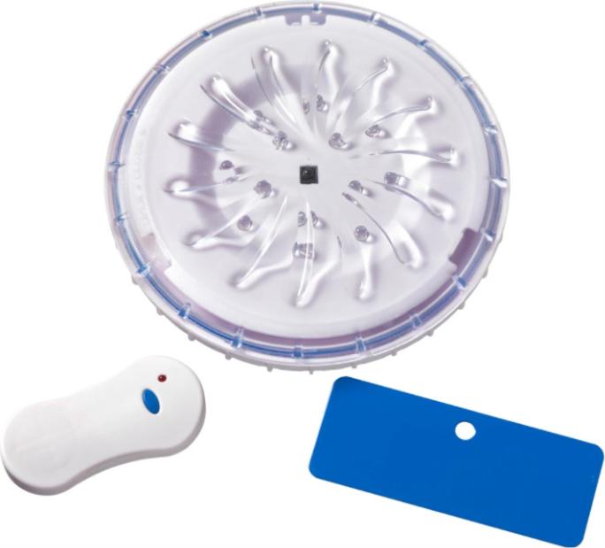 Produktbild Swim-Fun Pool Unterwasserlicht mit Magnet und fernbedienung