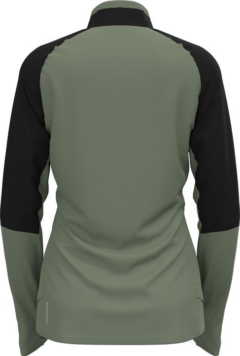 matte green - black