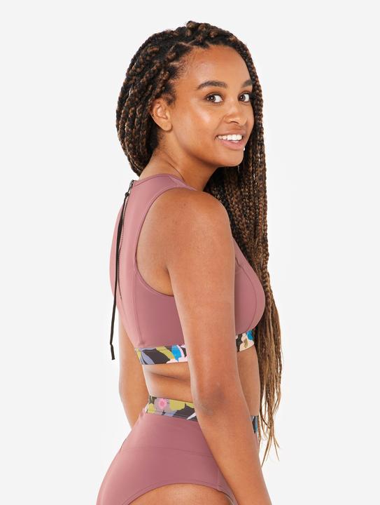 Image du produit Olaian Haut de maillot de bain brassière Femme - Carla violet rose