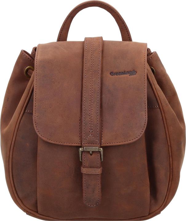 Greenland Nature Montenegro City Rucksack RFID Leder 25 cm (5 l)