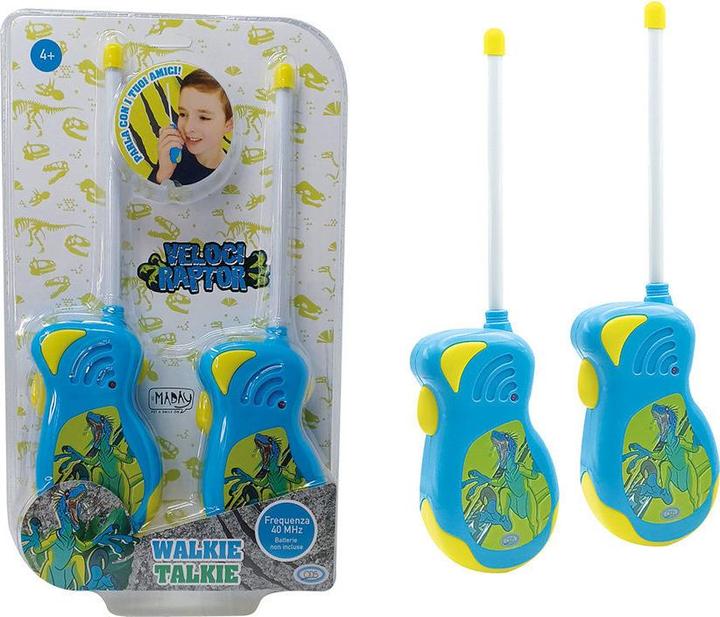 Produktbild ODS Maday - Walkie Talkie Dino frequency 40 MHz, reception distance indoors 40 meters / outdoors 80 mete