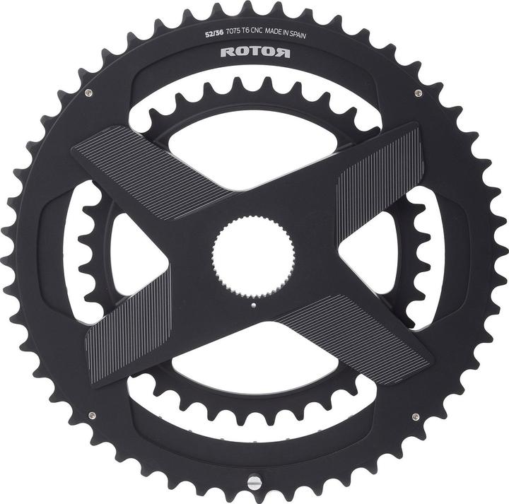 Produktbild Rotor Bike Components Aldhu Direct-Mount Doppel-Kettenblatt rund (53)