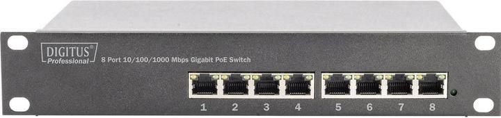 Immagine prodotto Digitus 10 pollici 8 P Gigabit PoE Switch (8 Porti)