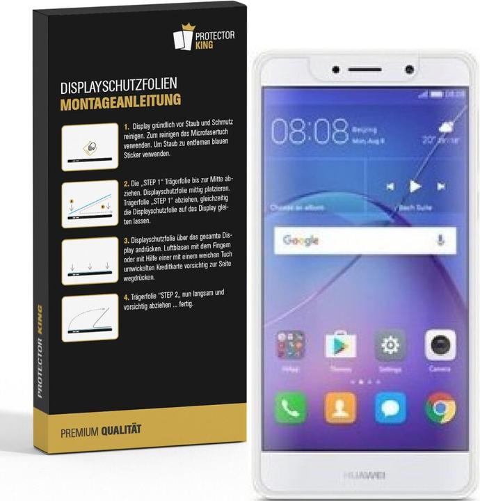 Produktbild Protectorking 3x Panzerfolie Anti-Shock matt entspiegelt (3 Stück, Huawei Mate 9 Lite)