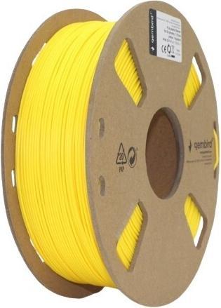 Image du produit Gembird Cassette de filament PLA bobine étroite (PLA, 1.75 mm, 1000 g, Jaune)