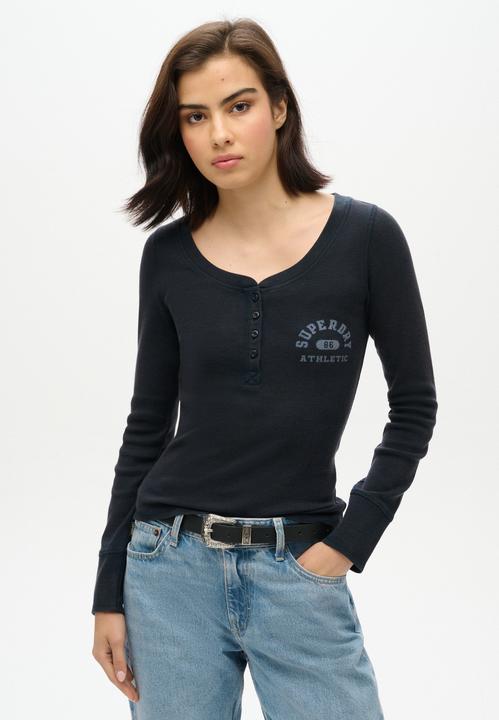 Actual product image Superdry Athletic Button Down Ls Top (10, 11, 12)