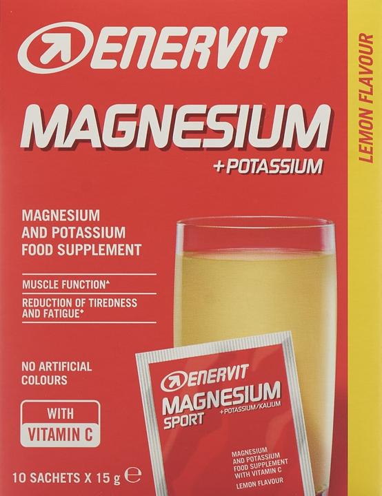 Actual product image Enervit Magnesium Potassium, 10 x15 g (10 Piece, Beutel, 183 g)