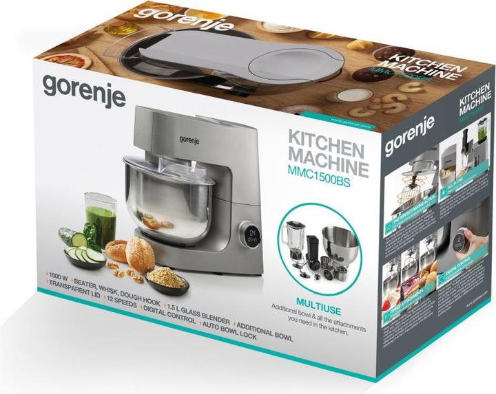 Actual product image Gorenje Food processor - silver - 6 l (1500 W)